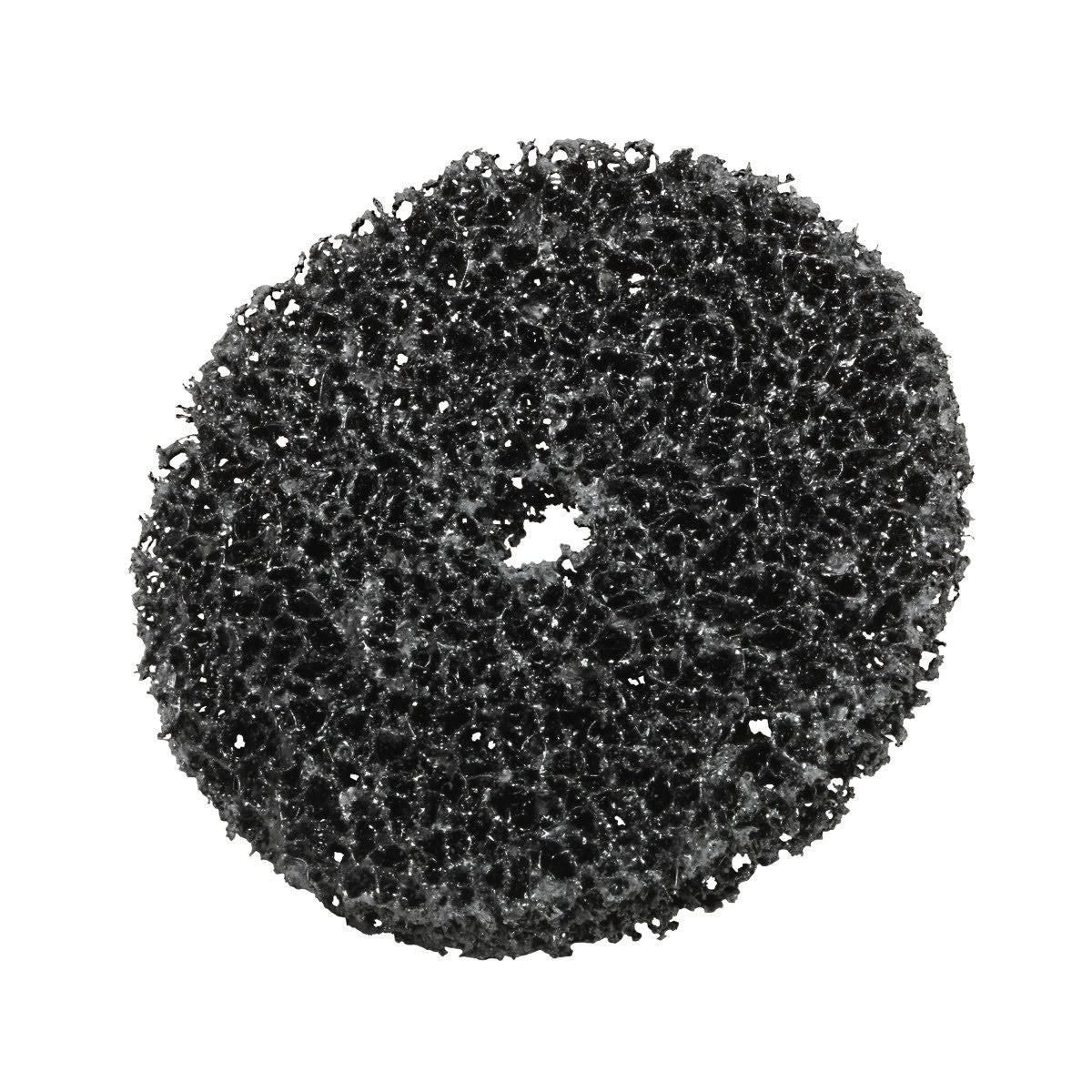3M 00950 CS-DC Scotch-Brite Clean and Strip Disc, SiC Extra Coarse, Black, 6 in x 7/8 in (7010364779) (15 Pack)