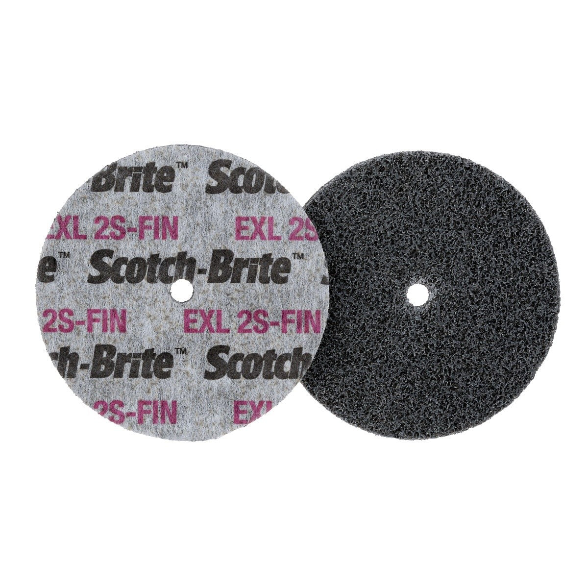 3M XL-UW Scotch-Brite EXL Unitized Wheel, SiC Fine, Gray, 3 in x 1 in x 3/8 in (7010366605) (10 Pack)
