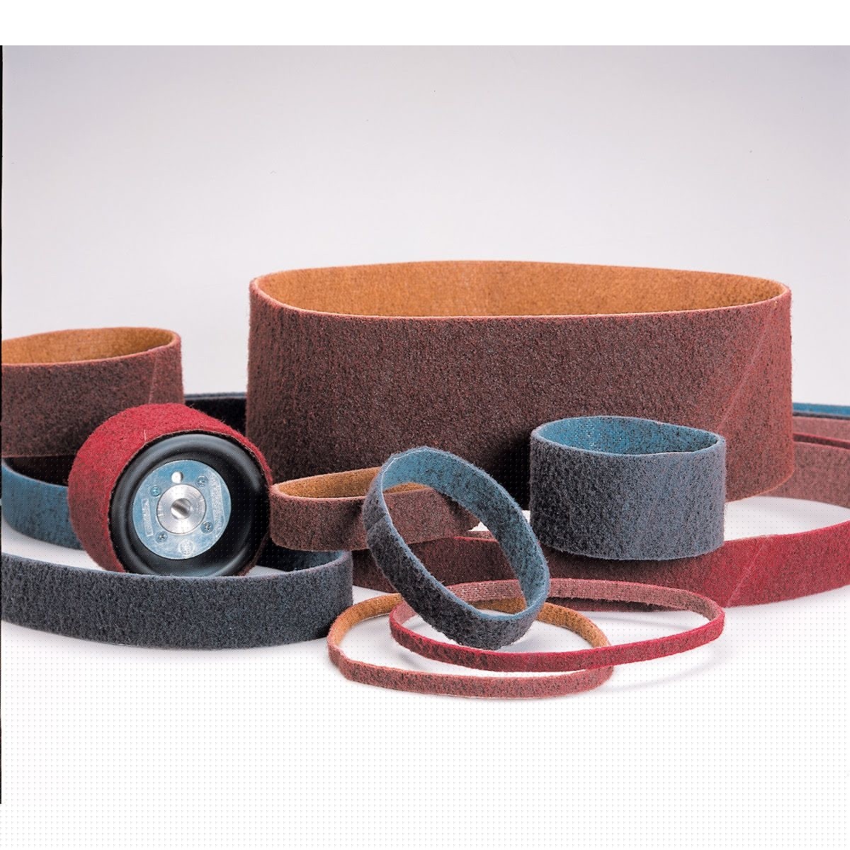 3M 885095 Surface Conditioning FE Belt, 1/2 in x 18 in, VFN, Blue, Aluminum Oxide (7010368289) (10 Pack)