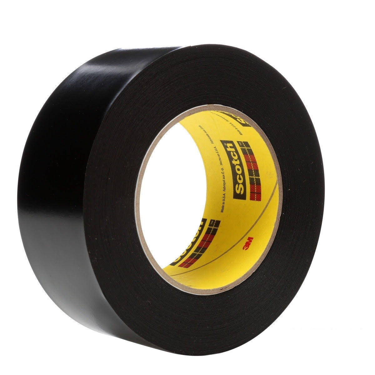 3M 472 3152 Vinyl Tape, Black, 1 1/2 in x 36 yd, 10.4 mil (7010369046) (24 Pack)