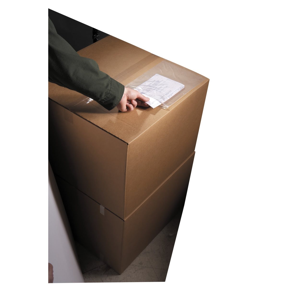 3M NP9 Non-Printed Packing List Envelope, Clear Top-Loaded Polyethylene, 7 in x 6 in (7010373283) (1000 Pack) - 4
