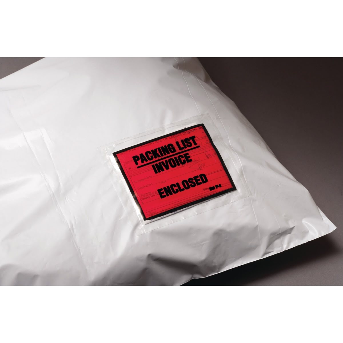 3M NP9 Non-Printed Packing List Envelope, Clear Top-Loaded Polyethylene, 7 in x 6 in (7010373283) (1000 Pack) - 7