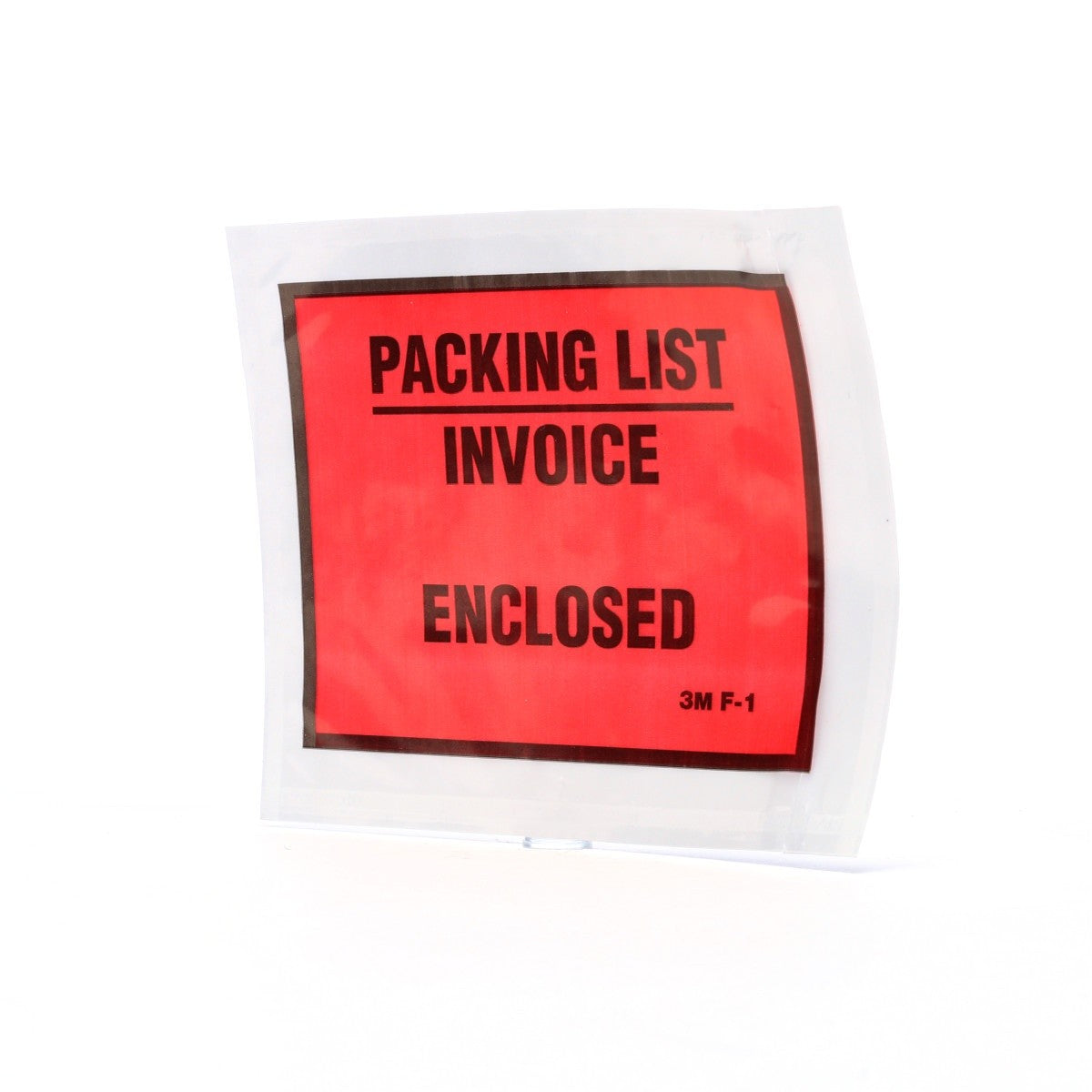 3M F1 Full Print Packing List Envelope, Transparent Polyethylene, Side Loading, Peel and Stick, 4-1/2 in x 5-1/2 in (7010373284) (1000 Pack) - 2