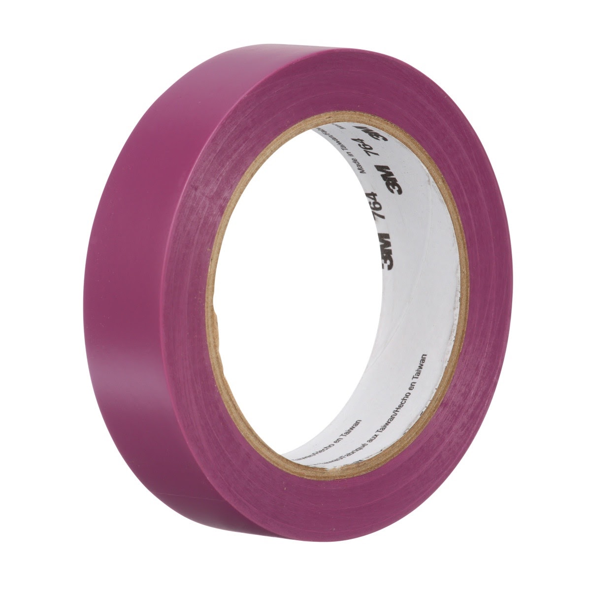 3M 764 General Purpose Vinyl Tape, Purple, 1 in x 36 yd, 5 mil, Individually Wrapped Conveniently Packaged (7010373995) (1620Pack)