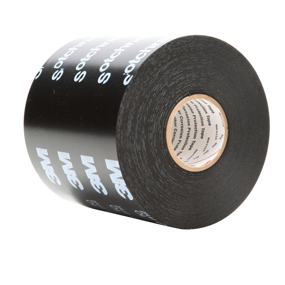 3M 50P-4X100FT-K Vinyl Corrosion Protection Tape 50, Printed, Black, 4 in x 100 ft (7010397563) (12 Pack)