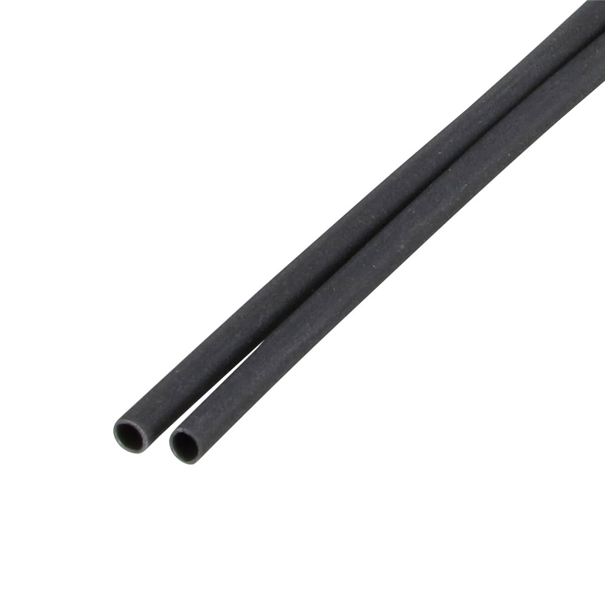3M FP-301-1/16-6"-Black Heat Shrink Thin-Wall Tubing, 6 in Length (7010398999) (100 Pack) - 7