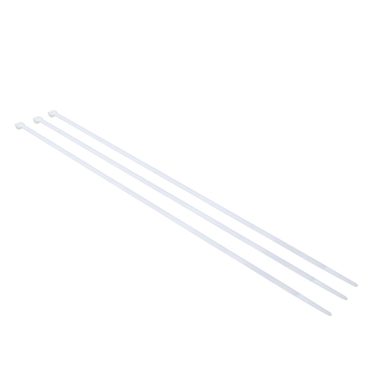 3M CT24NT175-L Cable Tie, Standard Nylon 6/6, 24 in, 175 lb, Clear (7010400117) (500 Pack)