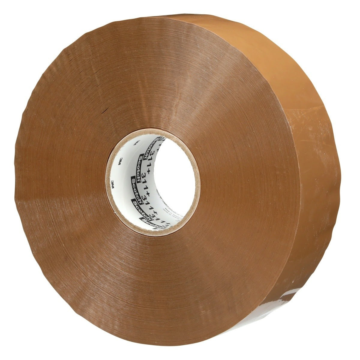 3M 311+ Scotch High Tack Box Sealing Tape, Tan, 72 mm x 914 m (7010506928) (4 Pack) - 4