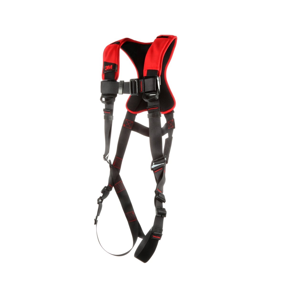 3M 1161423 PROTECTA P200 Comfort Vest Safety Harness, Black, Small (7012816699) - 4