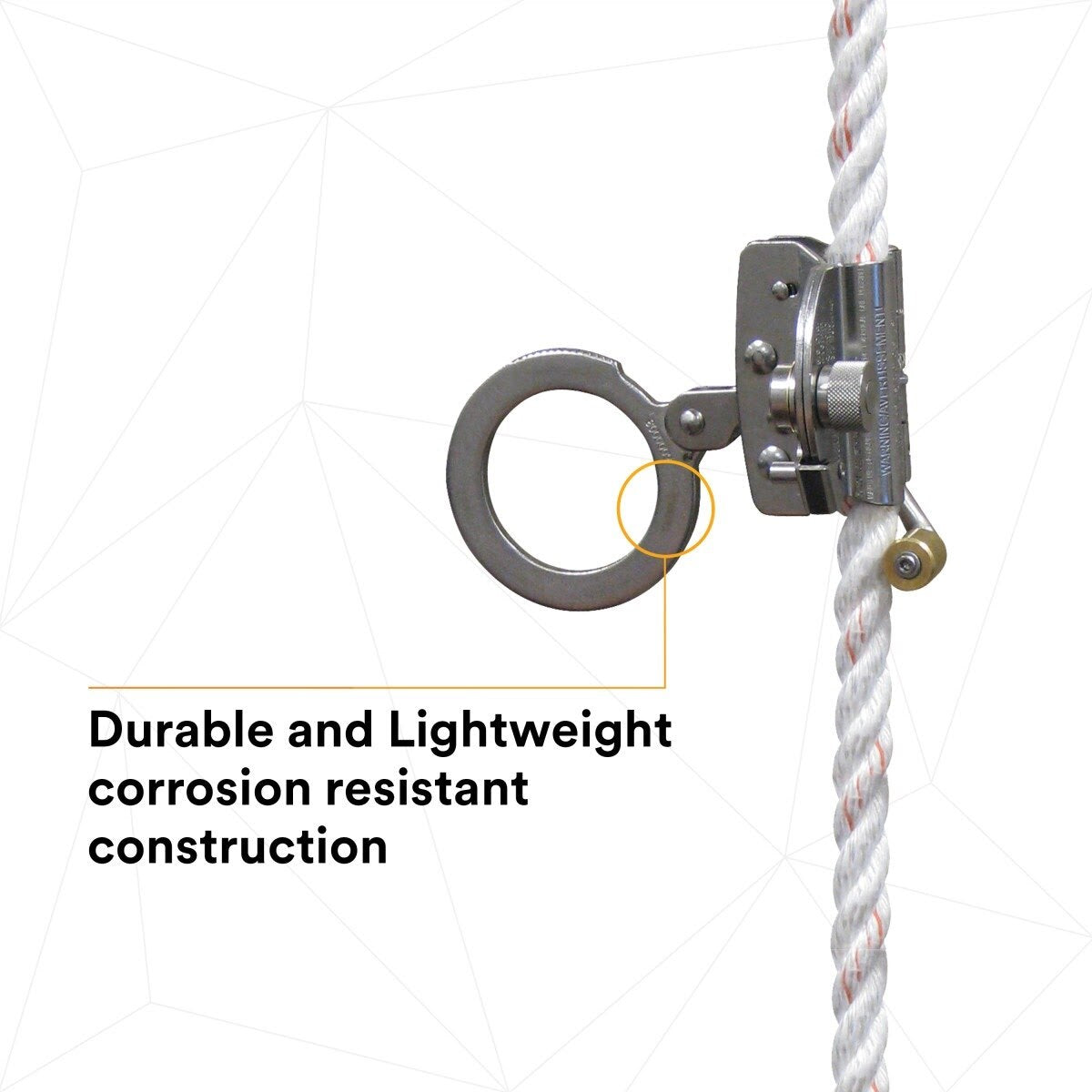 3M 5000003 Protecta Mobile Rope Grab, Fits 5/8 in Rope (7012819598) - 3