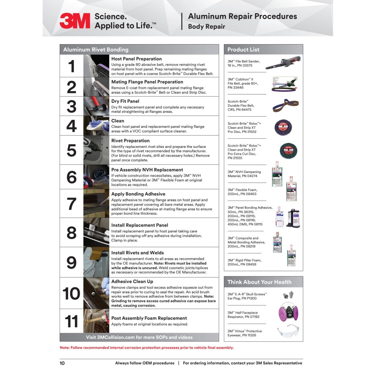 3M 38315 Panel Bonding Adhesive, Two-Part Epoxy, Black, 50 mL Cartridge, Bonds Steel, Aluminum, SMC, FRP (7100001224) (6 Pack) - 8