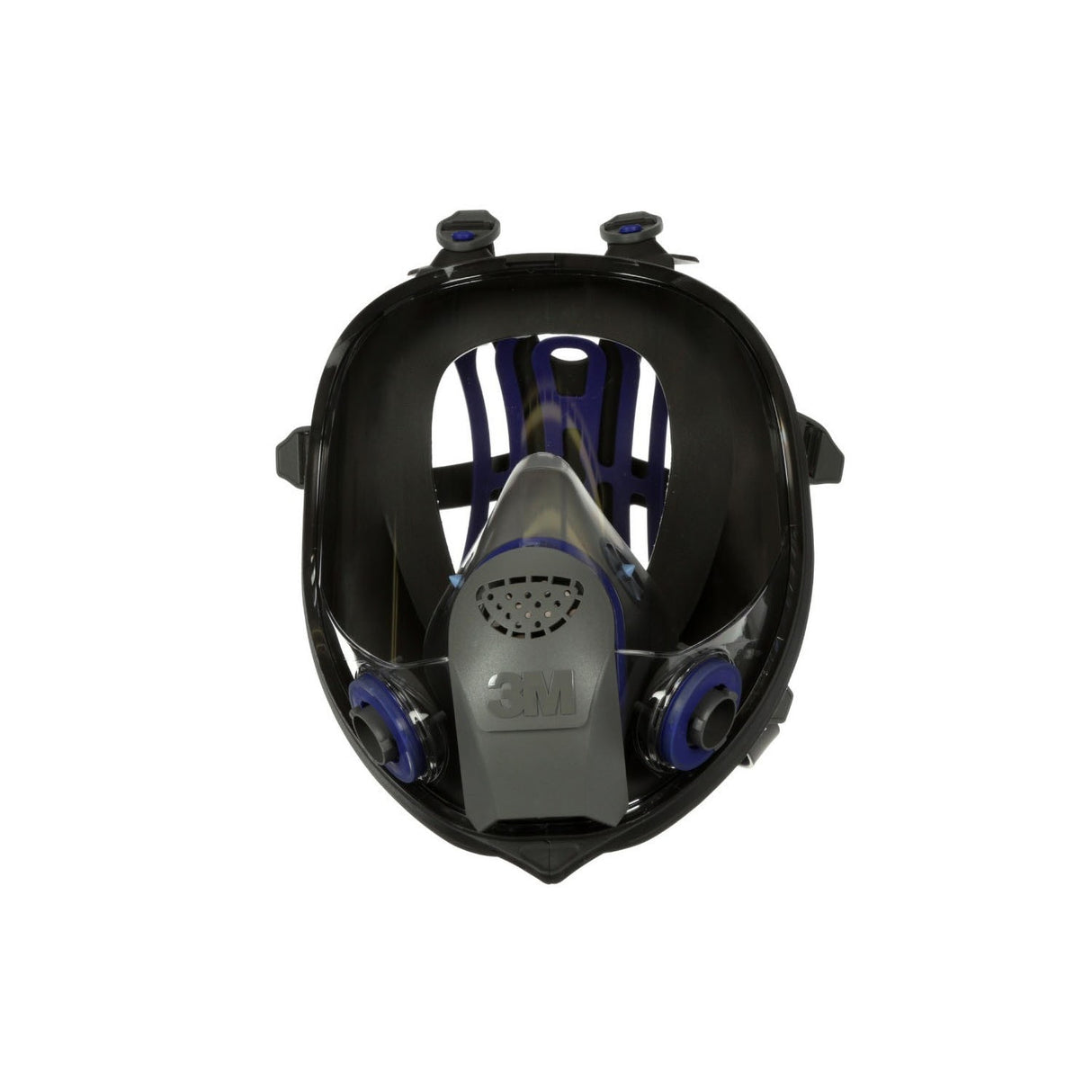 3M 89424 FF-403 Ultimate FX Full Facepiece Reusable Respirator, Six-Strap Harness, Cool Flow Valve, Passive Speaking Diaphragm, Large, Black (7100001847) - 3