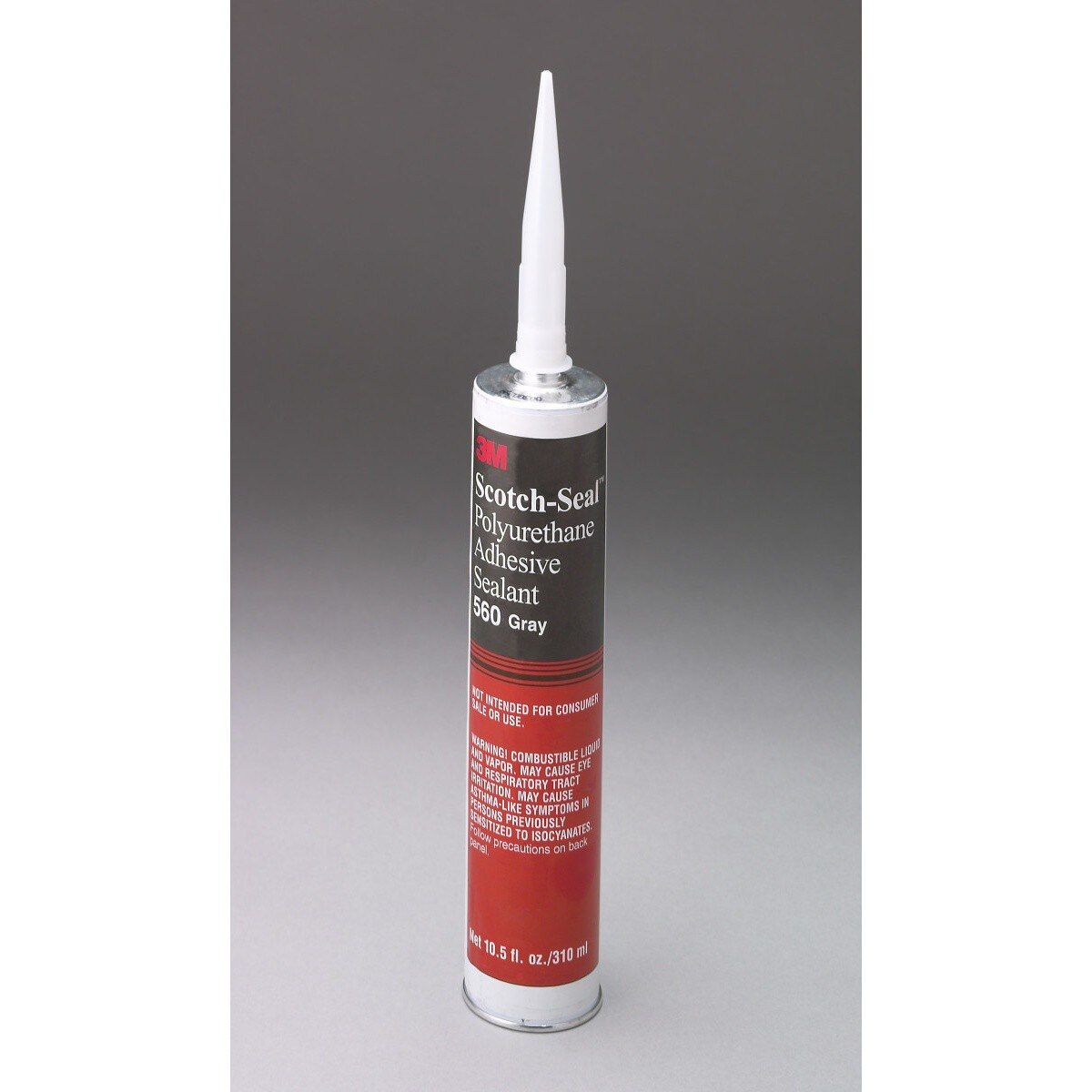 3M 560 Polyurethane Adhesive Sealant, Black, 10.5 oz Cartridge (41597) (7100005901) (12 Pack) - 9