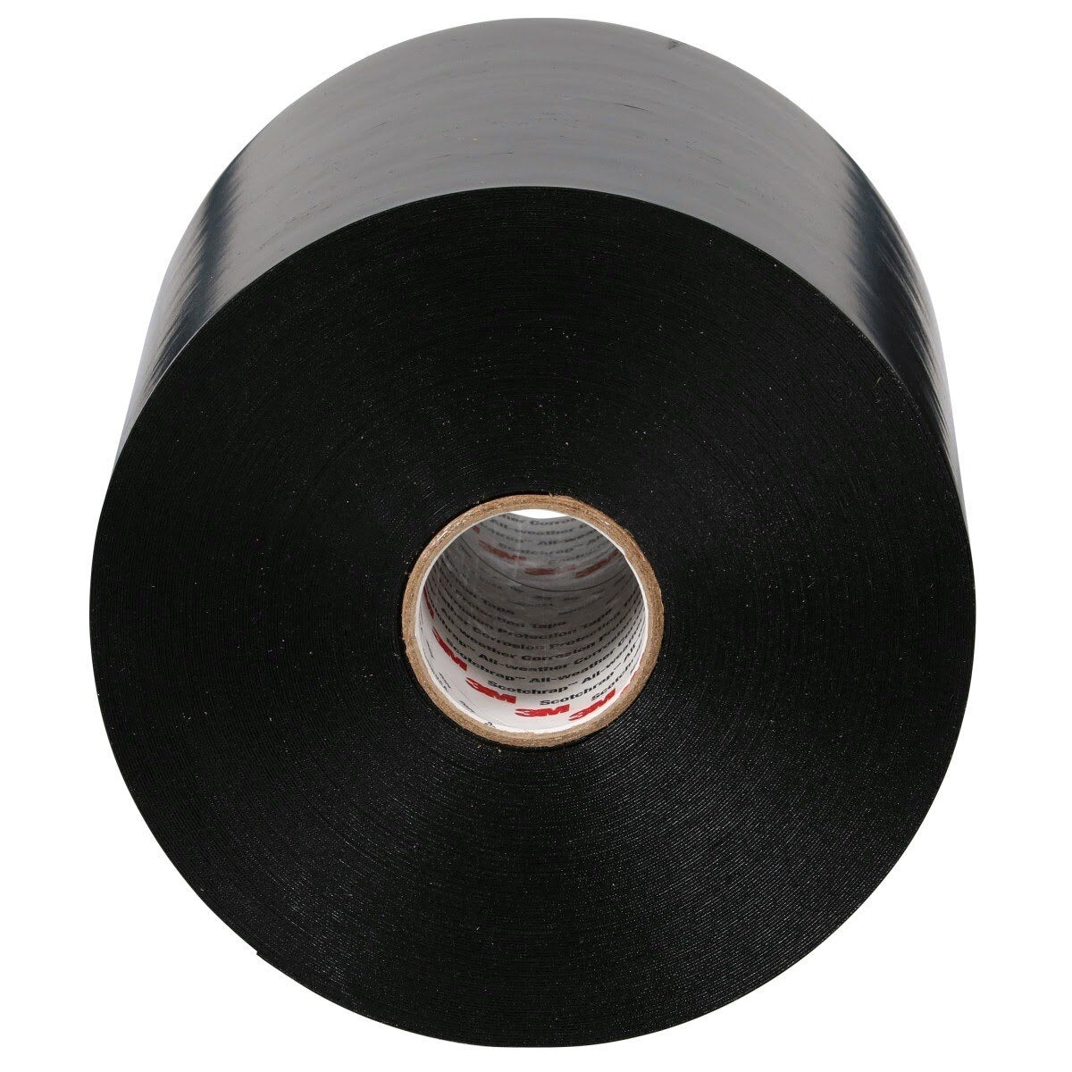3M Scotchrap Vinyl Corrosion Protection Tape 51, 6 in x 100 ft, Unprinted, Black (7100007740) (4 Pack) - 2