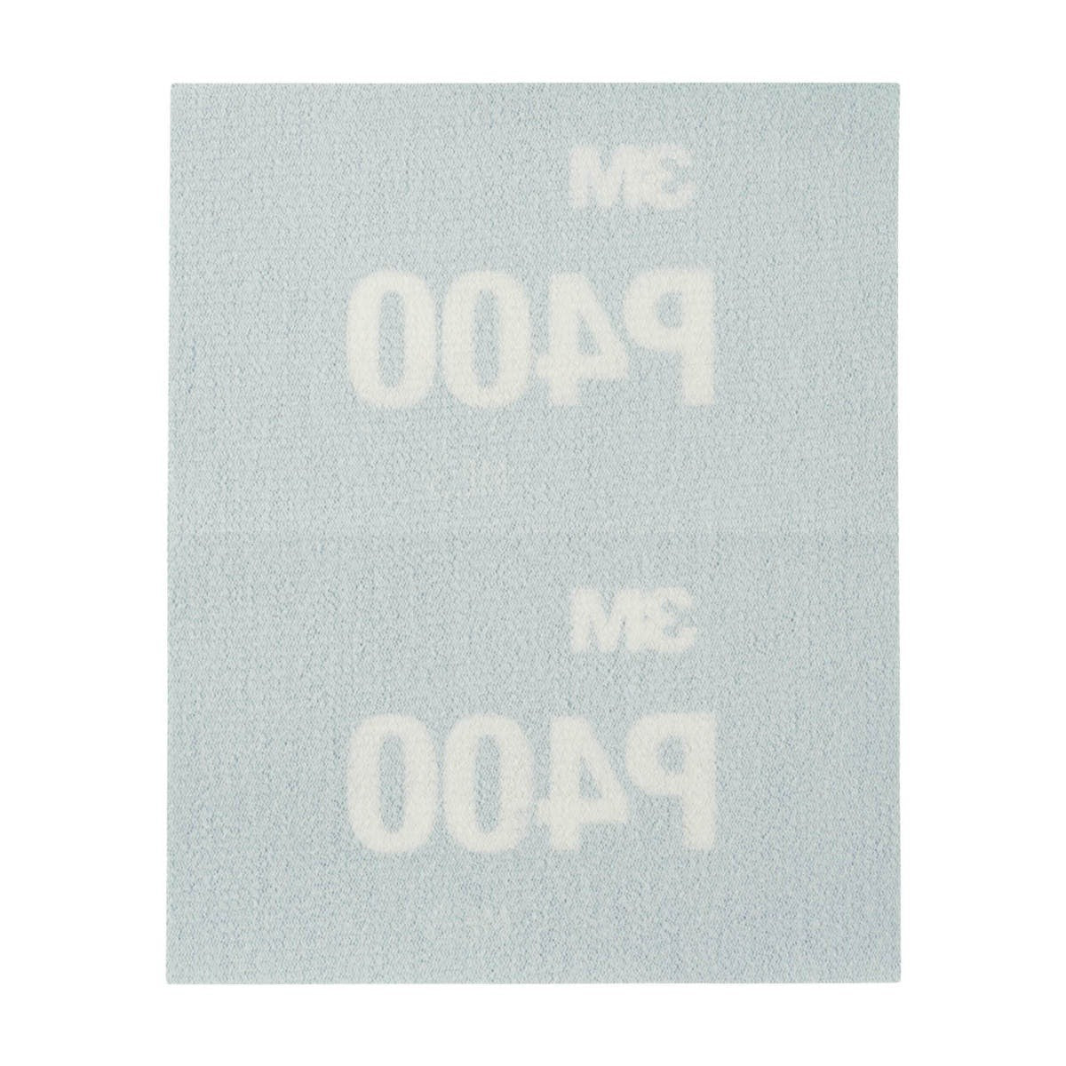 3M 270J 34337 Hookit Flexible Abrasive Hand Sheet, P400, 5.5 in x 6.8 in (7100010553) (125 Pack) - 3