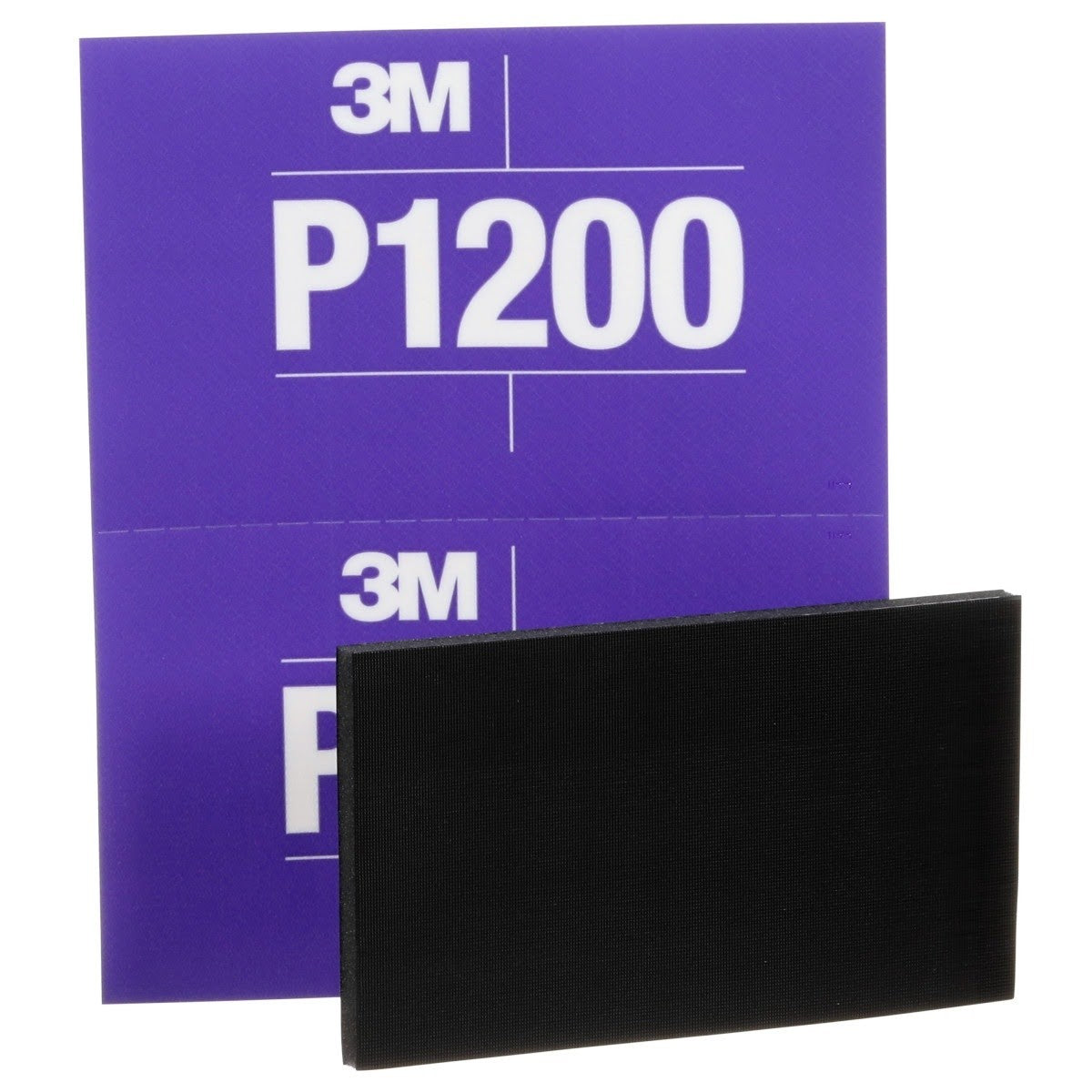 3M 270J 34342 Hookit Flexible Abrasive Sheet, P1200, 5.5 in x 6.8 in (7100010568) (125 Pack) - 4