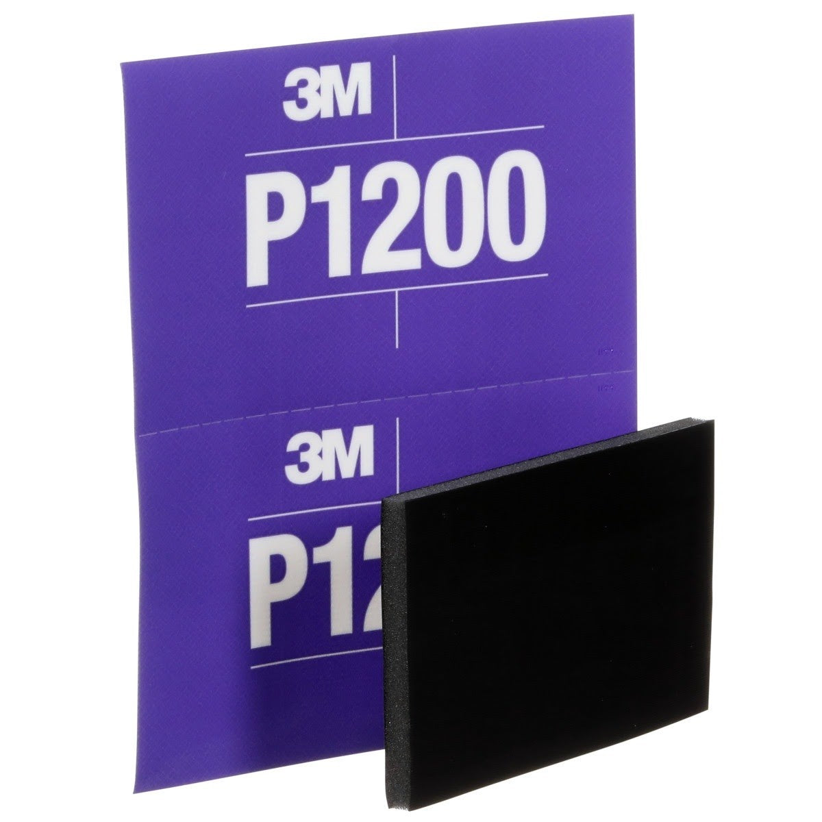 3M 270J 34342 Hookit Flexible Abrasive Sheet, P1200, 5.5 in x 6.8 in (7100010568) (125 Pack) - 6