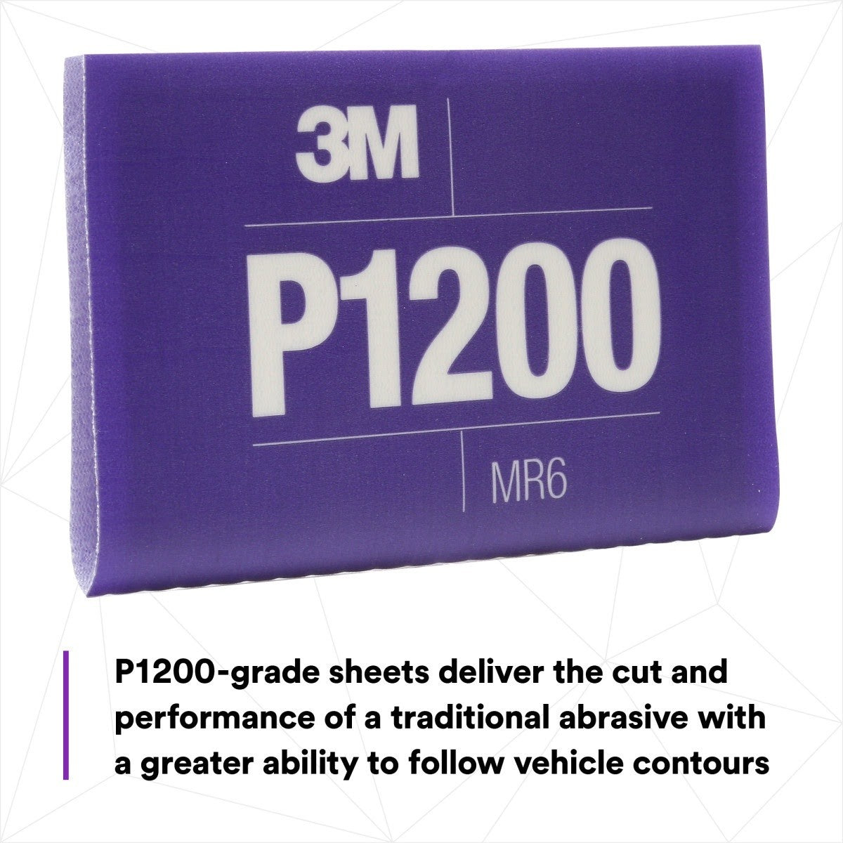 3M 270J 34342 Hookit Flexible Abrasive Sheet, P1200, 5.5 in x 6.8 in (7100010568) (125 Pack) - 10