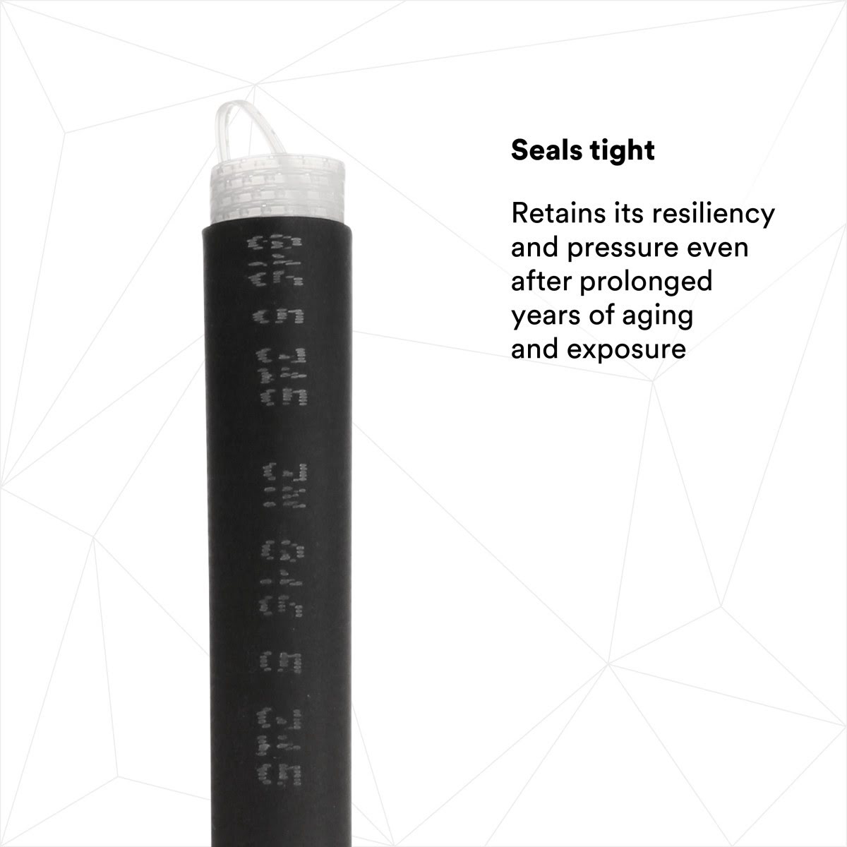 3M 8427-16 Cold Shrink Insulator for Wire and Cable Splices, 1 kV, Black (7100010774) (10 Pack) - 6