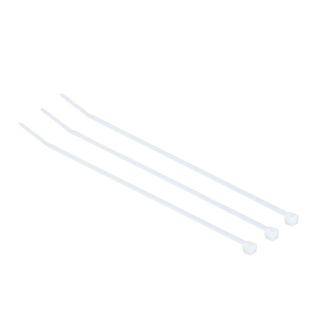 3M CT6NT18-M Miniature Cable Tie , Natural/Nylon, 18 lbs., 0.10 in x 6.10 in (7100022741) (10000 Pack) - 2