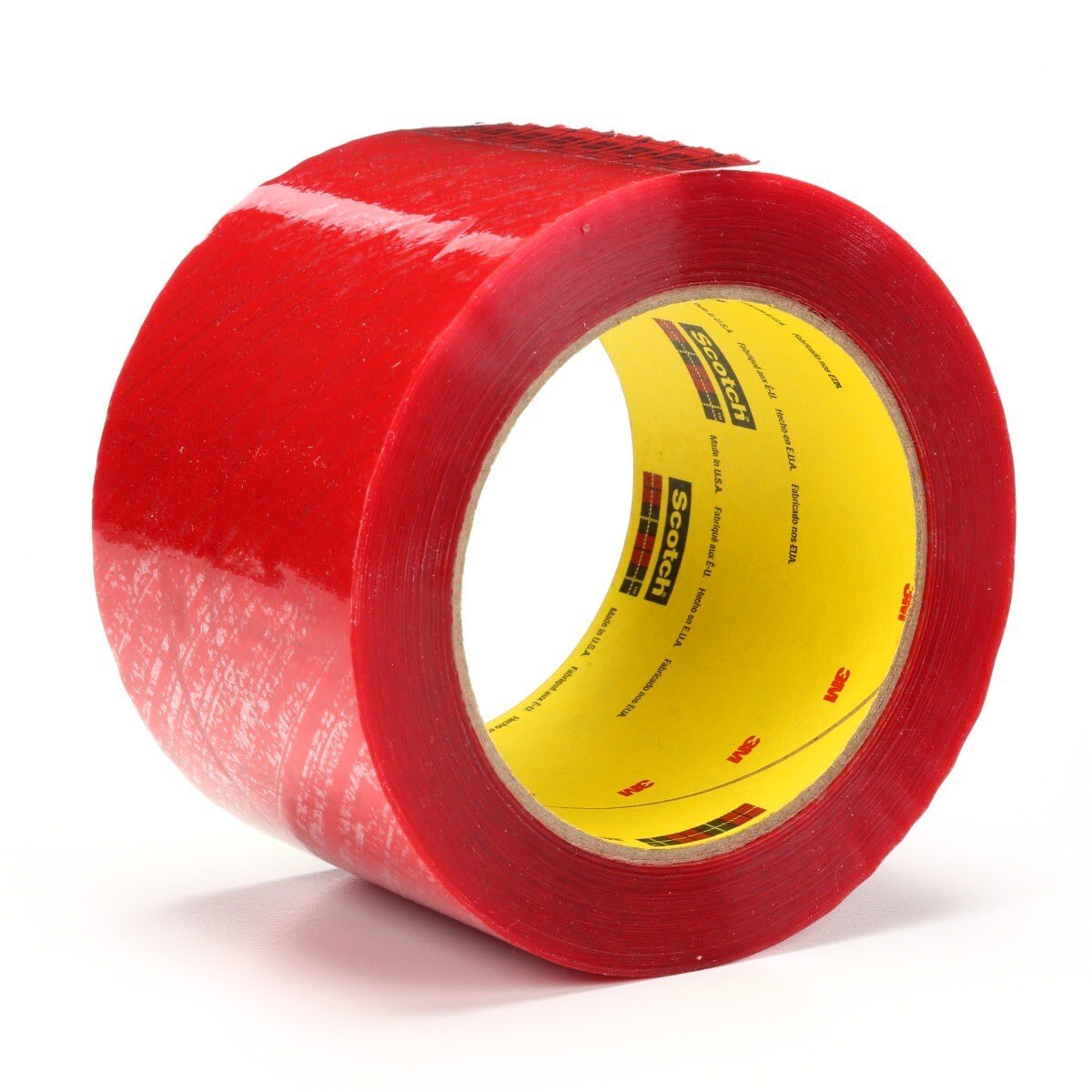 3M 3779 Scotch Security Message Box Sealing Tape, Clear, 72 mm x 100 m (7100023368) (96 Pack) - 2