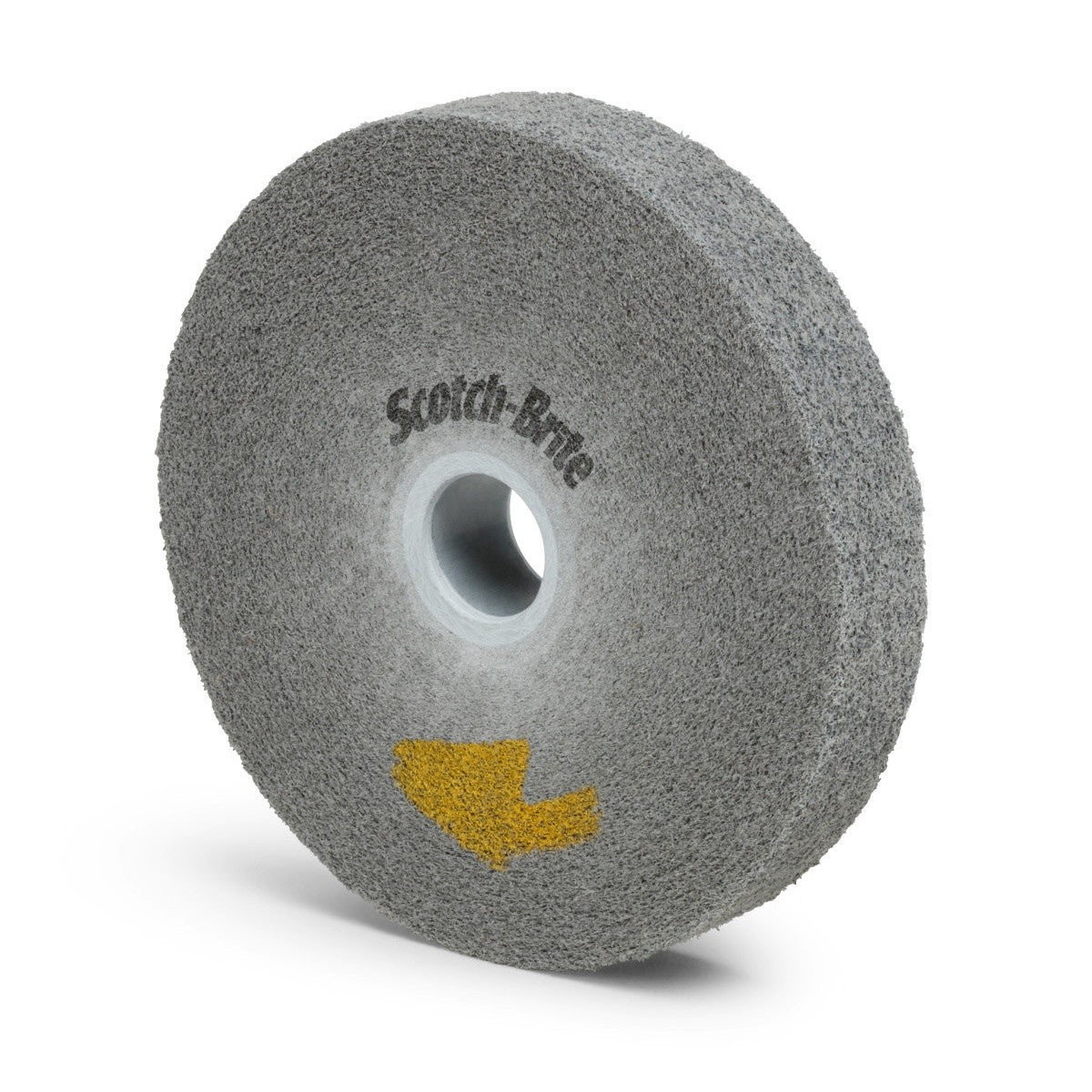 3M EP-WL Scotch-Brite EXL Pro Deburring Convolute Wheel, 9S Fine, Silicon Carbide, Gray, 6 in x 1 in x 1 in (7100023492) (3 Pack)