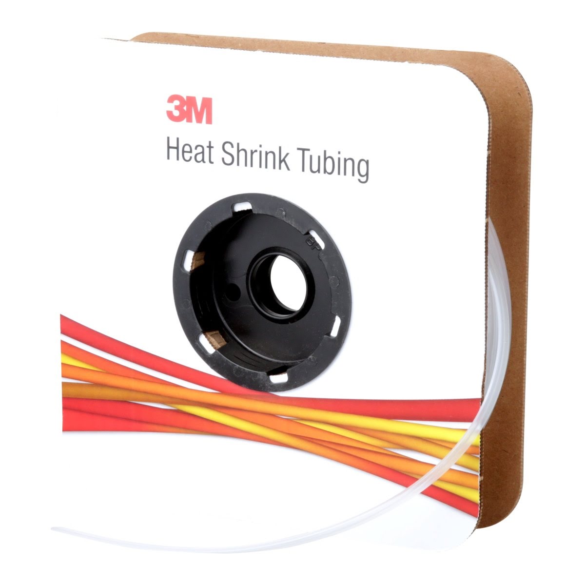 3M Heat Shrink Thin-Wall Tubing FP-301, Clear, 3/8 in x 100 ft Spool (FP0.375CR100S) (7100025599) (3 Pack) - 4