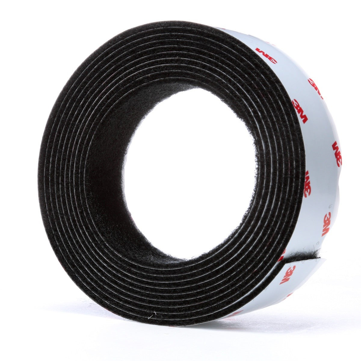 3M TB3526N/TB3527N Hook/Loop Fastener, Black, 1 in x 10 ft (7100025668) (8 Pack)