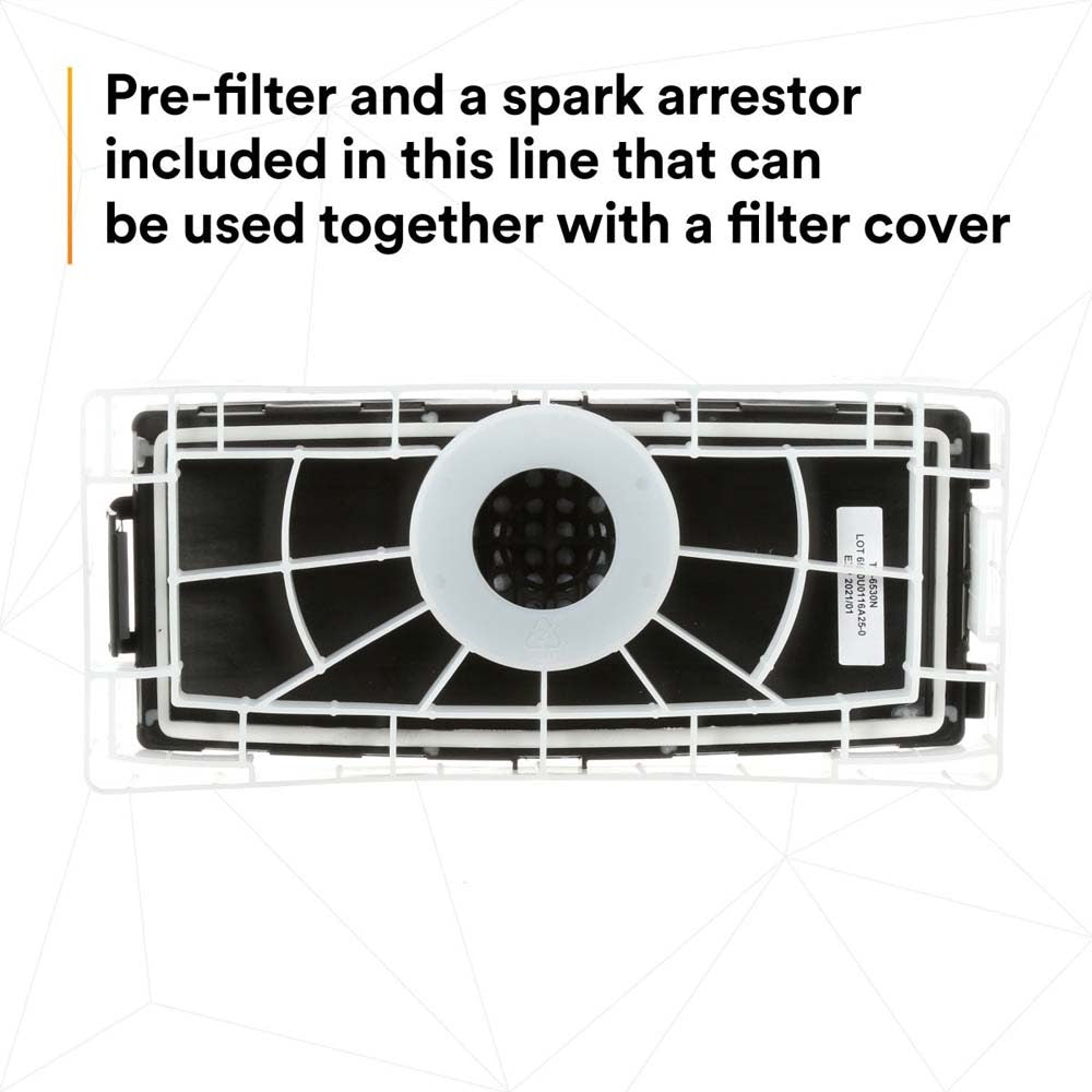 3M TR-6710N-5 Versaflo High Efficiency Filter / 37357(AAD), for TR-600 PAPR (7100028247) (5 Pack) - 6