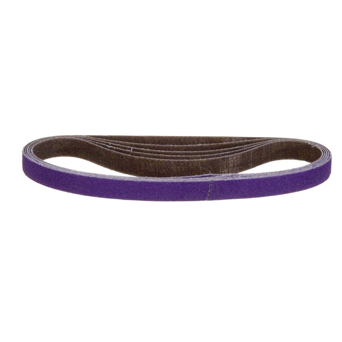 3M 786F 33445 Cubitron II File Belt, 60+ Grit, Purple, 1/2 in x 18 in, Spot Weld Removal (7100033185) (10 Pack) - 4