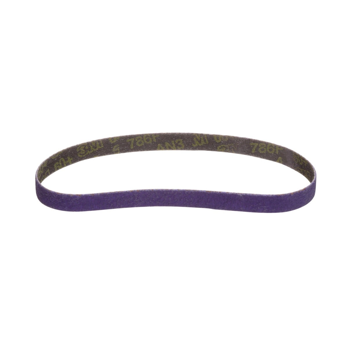 3M 786F 33439 Cubitron II File Belt, 60+ Grit, Purple, 3/8 in x 13 in, Spot Weld Removal (7100033194) (50 Pack) - 4