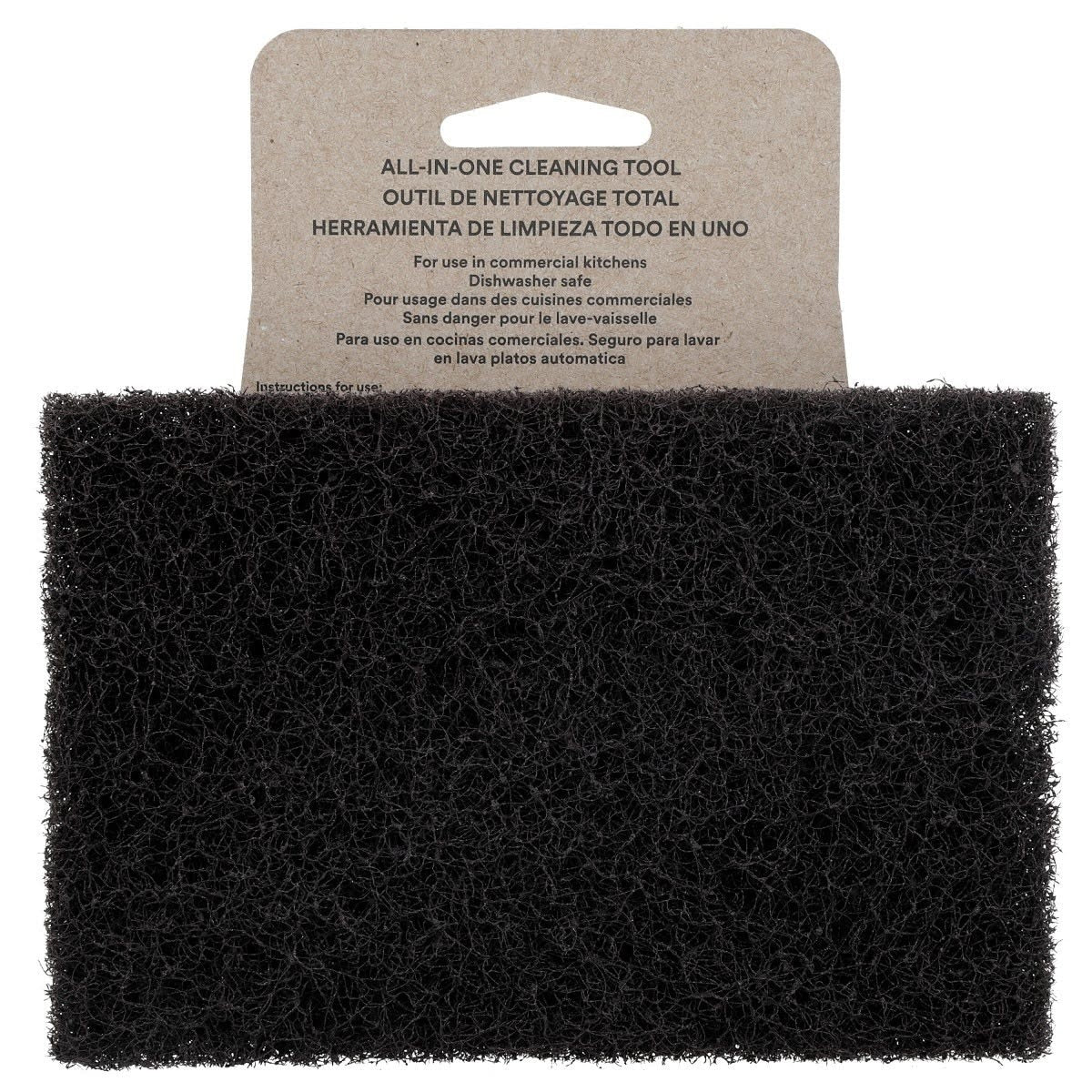 3M Scotch-Brite Scotchbrick Griddle Scrubber 9537CC Heavy Duty Red 4 in x 6 in x 3 in (7100036207) (12 Pack) - 7