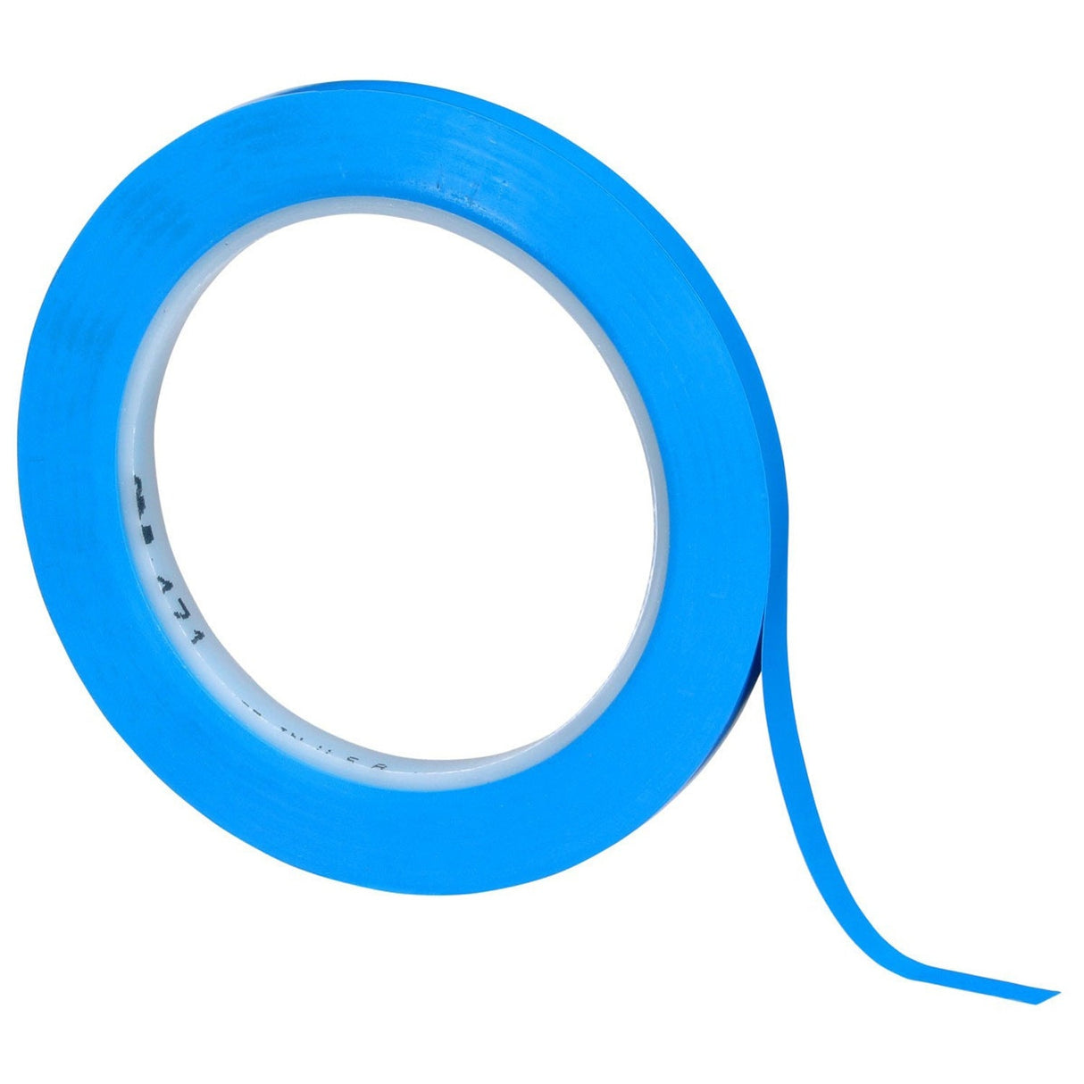 3M 471 Vinyl Tape, Blue, 1/4 in x 36 yd, 5.2 mil (7100044626) (144Pack) - 5