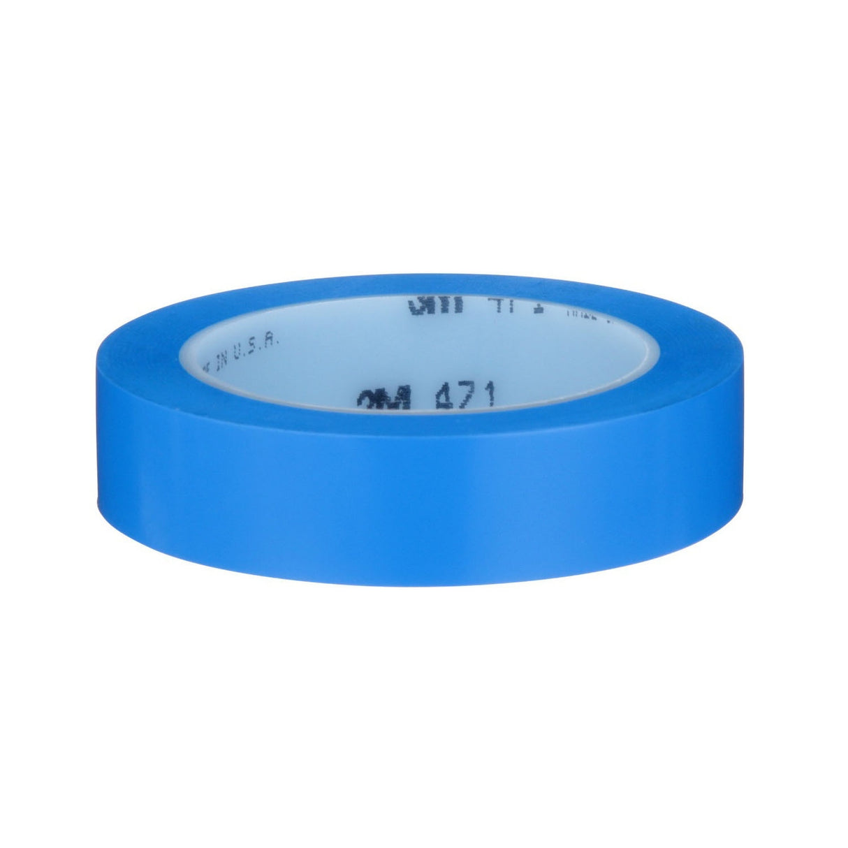 3M 471 Vinyl Tape, Blue, 1 in x 36 yd, 5.2 mil (68847) (7100044654) (36 Pack) - 6