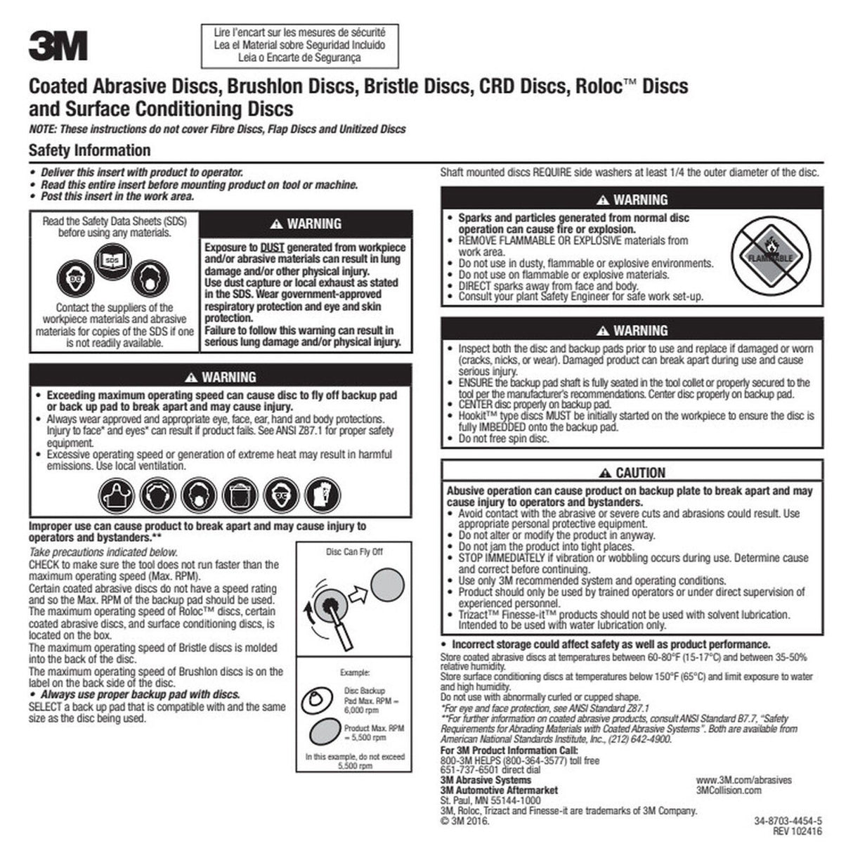 3M 775L Xtract Cubitron II Film Disc 120+ 6 in Die 600LG (7100045073) (250 Pack) - 10