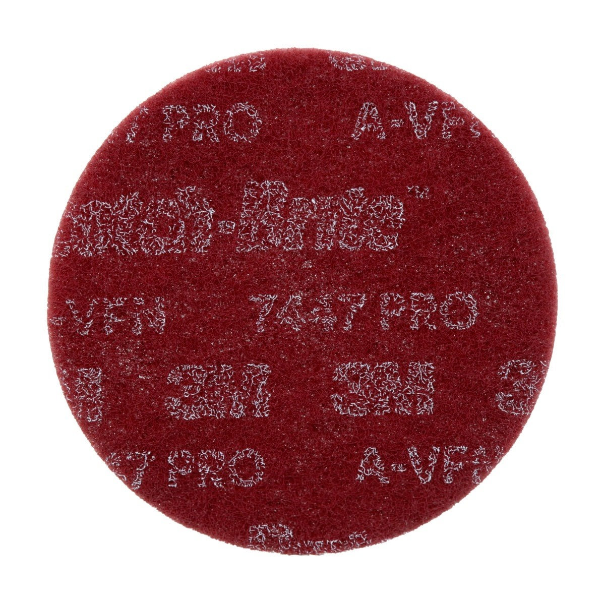 3M 7447 Scotch-Brite PRO Disc, PO-DC, A/O Very Fine, 6 in x NH (7100048870) (100 Pack)
