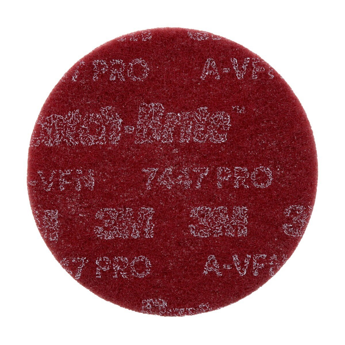 3M 7447 Scotch-Brite PRO Disc, PO-DC, A/O Very Fine, 6 in x NH (7100048870) (100 Pack)