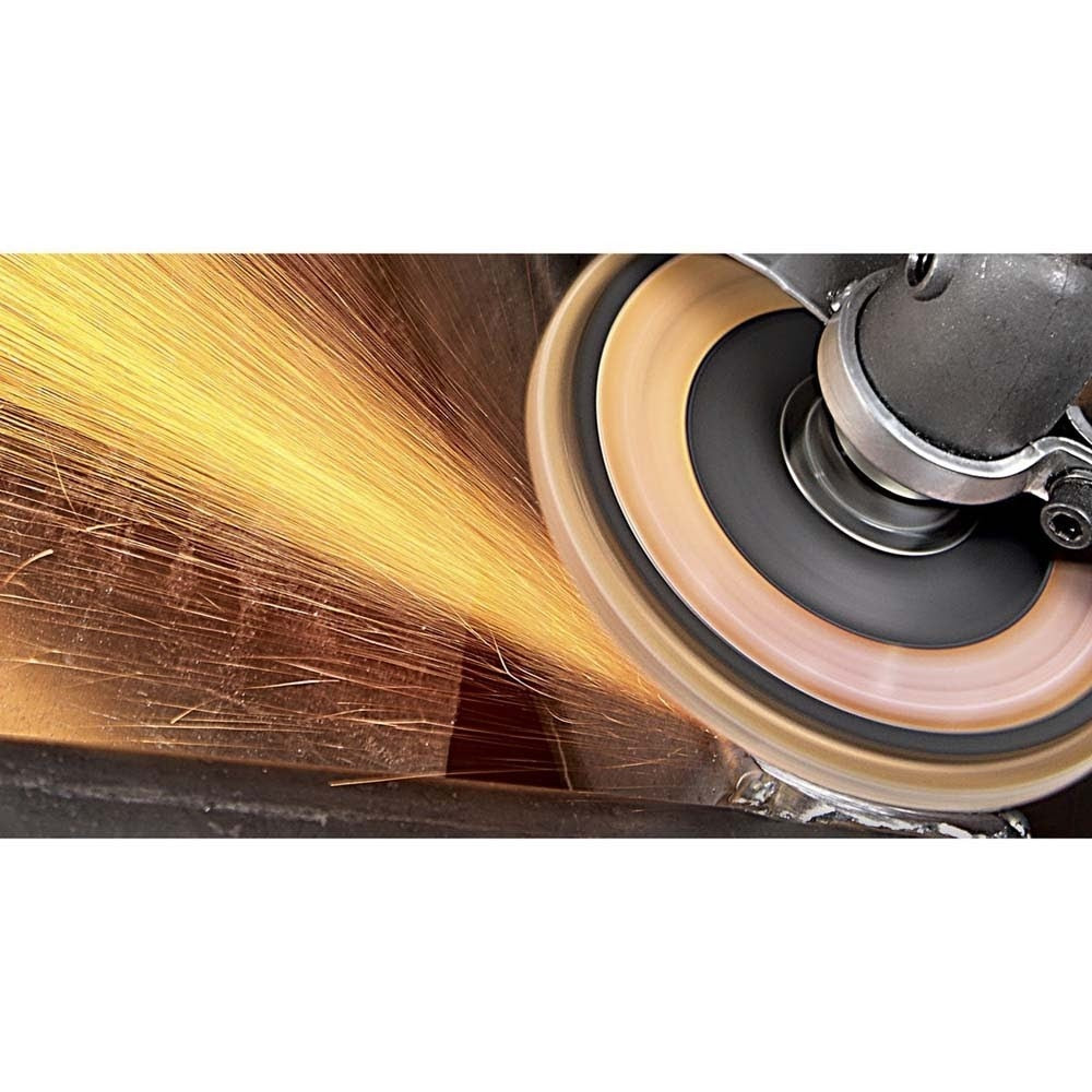 3M 7100049935 Cubitron II Flap Disc 967A, 40+, T29 Quick Change, 4-1/2 in x 5/8-11 (10 Pack) - 9