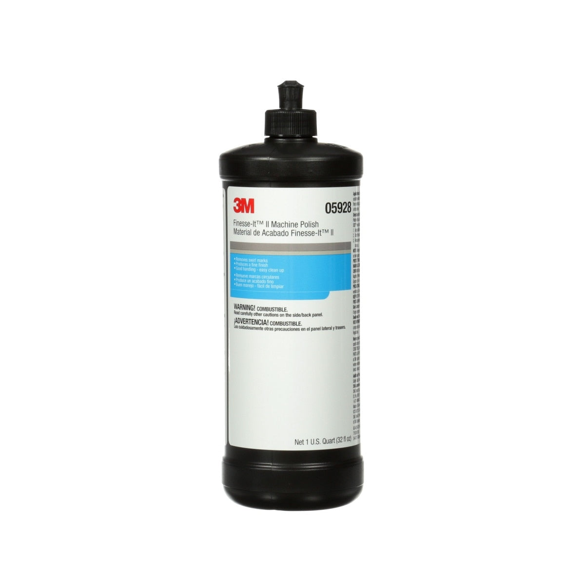 3M 7100061951 Finesse-it II Machine Polish, 1 qt (32 fl oz/946 mL), Bottle (05928) (7100061951) (6 Pack)