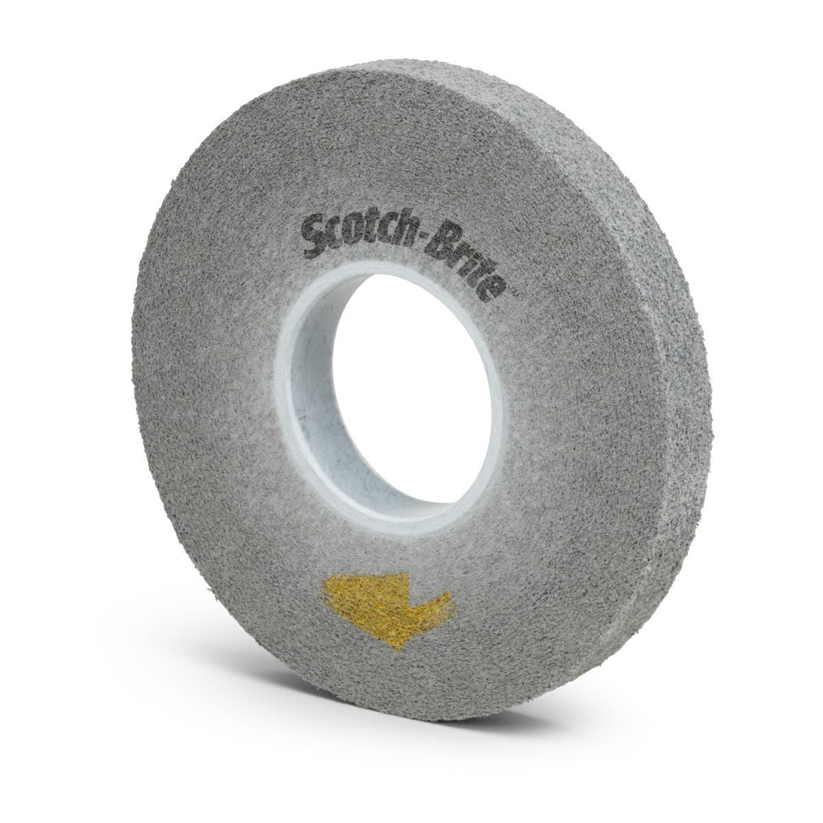 3M EP-WL Scotch-Brite EXL Pro Deburring Convolute Wheel 10S Fine 8 in x 3/4 in x 3 in Gray (7100062982) (4 Pack)