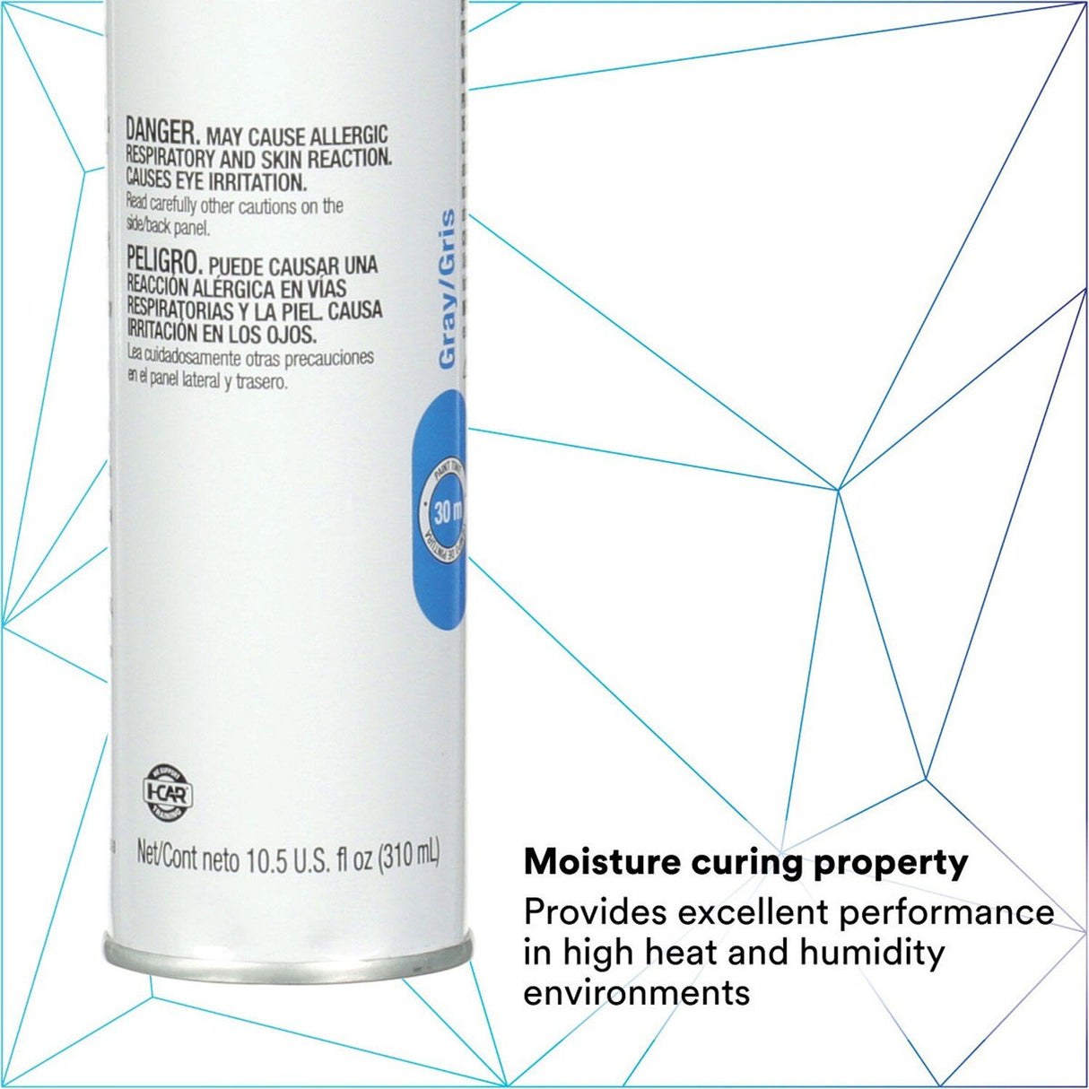 3M 08362 Urethane Seam Sealer, Gray, High Solids, Permanently Flexible, 310 mL/10.5 fl oz Cartridge (7100066294) (12 Pack) - 6