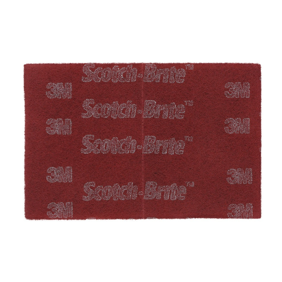 3M 7447 Scotch-Brite General Purpose Hand Pad, Very Fine, Aluminum Oxide, Maroon, 6 in x 9 in, Surface Preparation, Scuffing, Blending, Cleaning (7100066382) (4000 Pack)