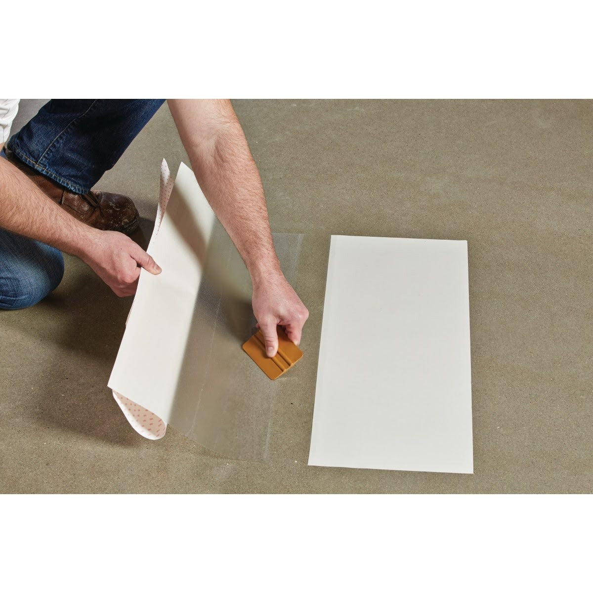 3M Scotchgard Surface Protection Film 2200, 1 ft x 1 ft, 8 mil (7100077932) (10 Pack) - 6