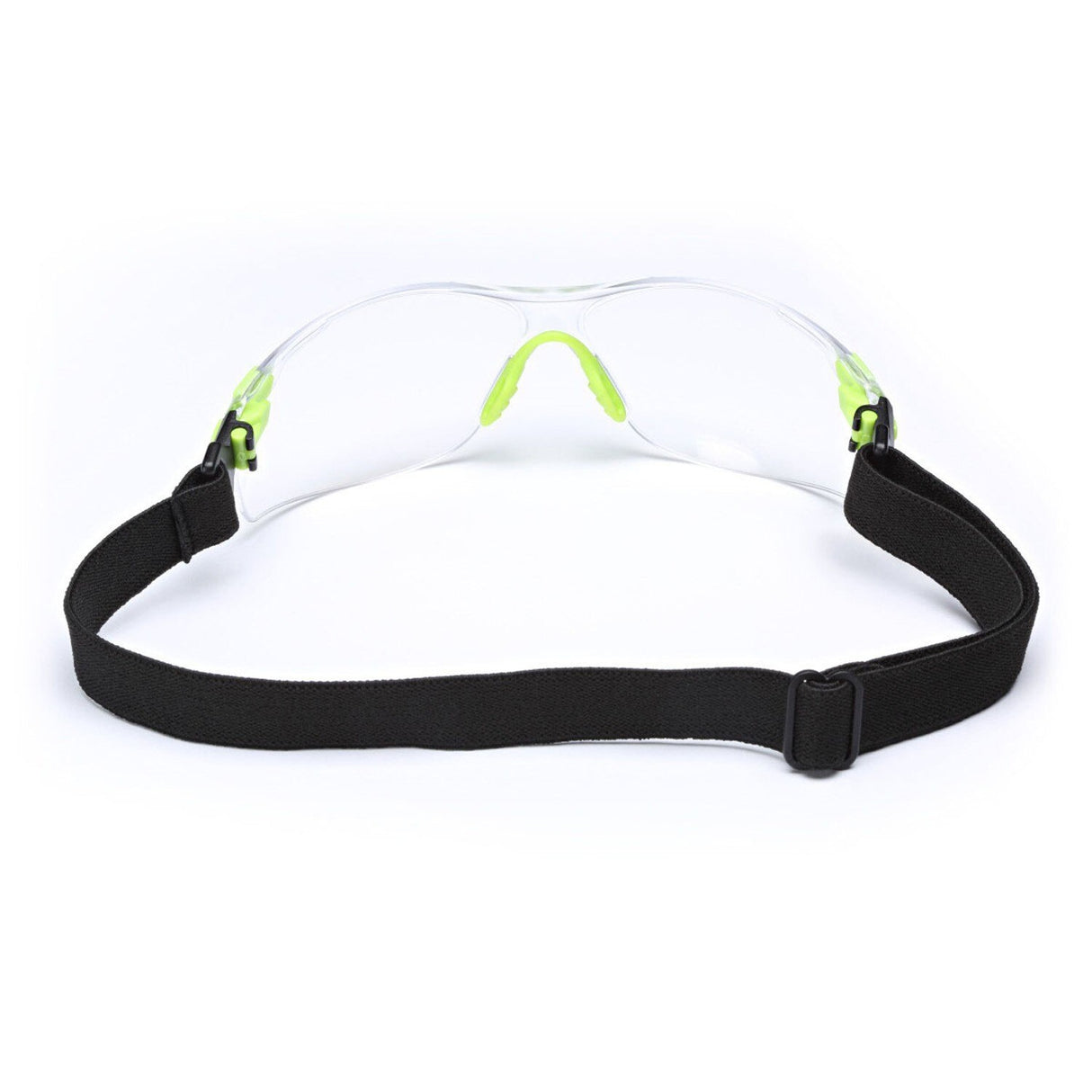 3M S1201SGAF-KT Solus Safety Glasses 1000 Series Scotchgard Anti-Fog, Clear Lens, Green/Black Frame, Removable Foam Gasket and Strap, ANSI Z87 (7100079182) (20 Pack) - 6