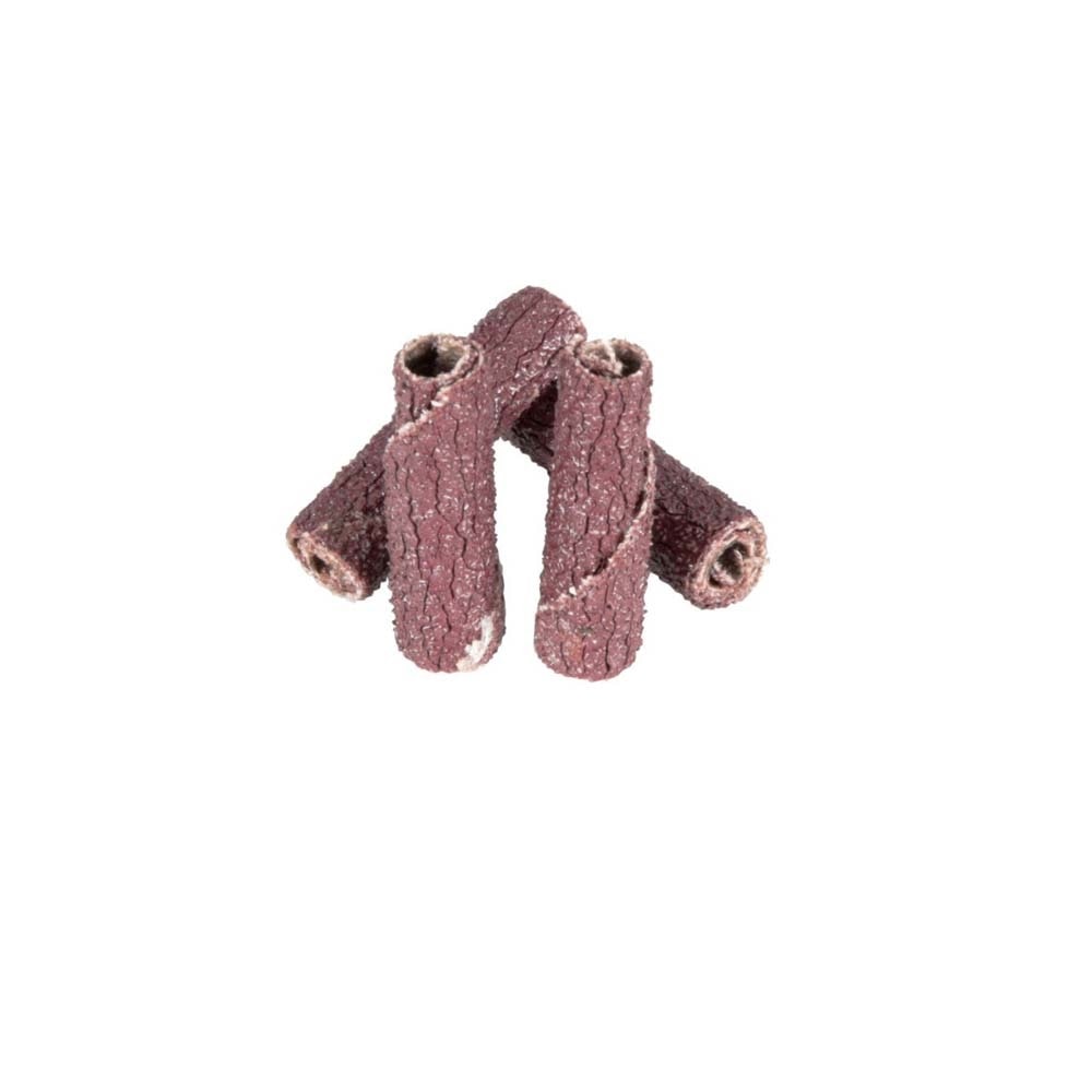 3M 341D Cartridge Roll - 60 Grit, X-Weight Backing - Metal Sanding and Finishing - Die Grinder Abrasives - 1/4" x 1" x 1/8" (7100080022) (100 Pack) - 2