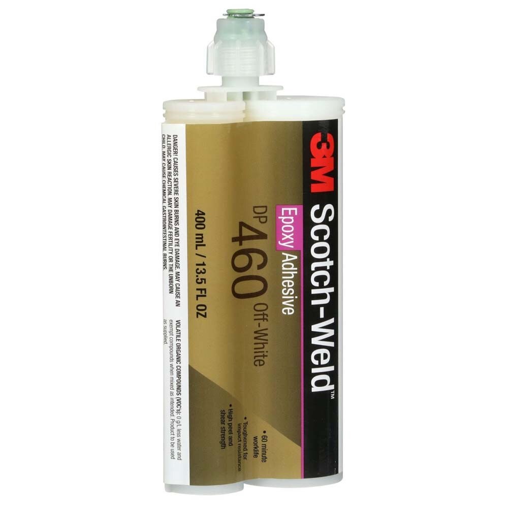 3M DP460 Scotch-Weld Epoxy Adhesive Off-White 400 mL Duo-Pak (7100082563) - 2