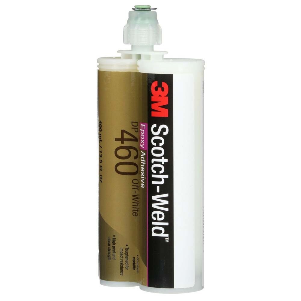 3M DP460 Scotch-Weld Epoxy Adhesive Off-White 400 mL Duo-Pak (7100082563) - 3