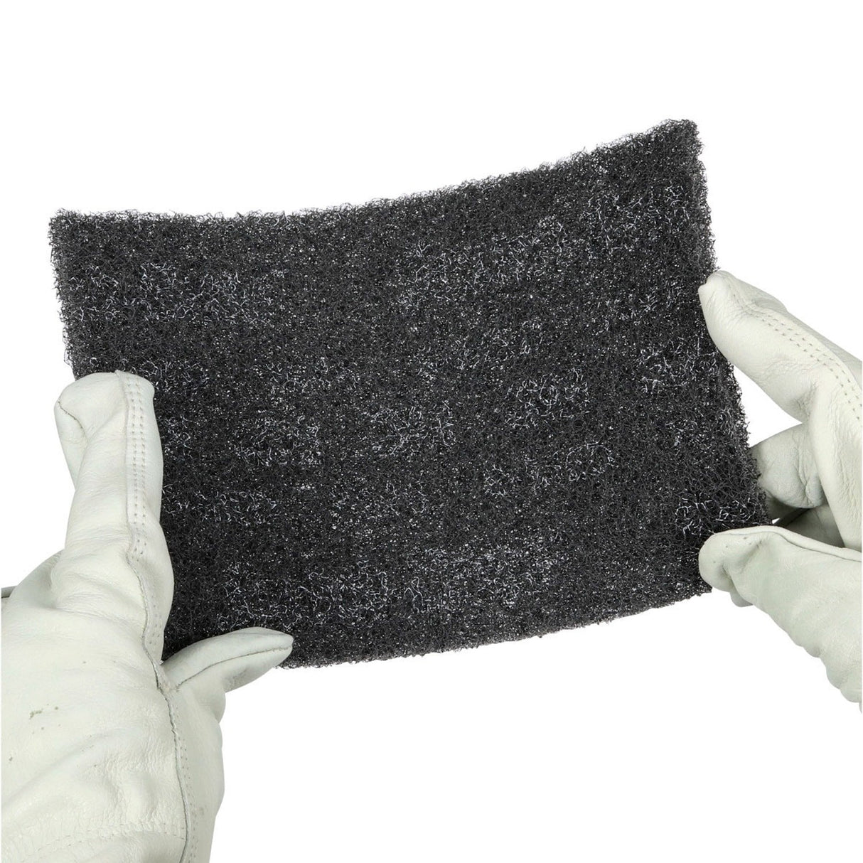 3M HP-HP 7446 Scotch-Brite Blending Hand Pad, SiC Medium, Gray, 6 in x 9 in (7100082599) (20 Pack) - 8