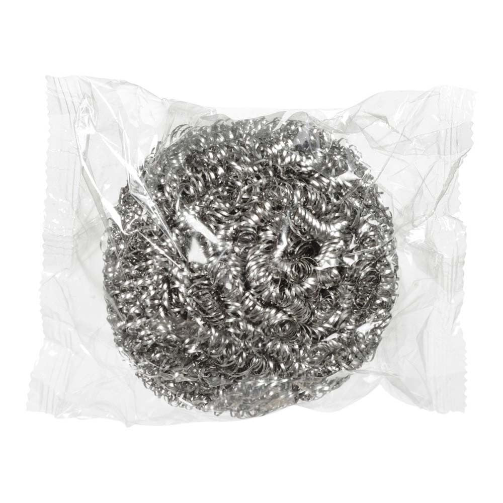3M 84 Scotch-Brite Stainless Steel Scrubber , heavy-duty metal scrub ball for pots, pans and grills (7100083743) - 4