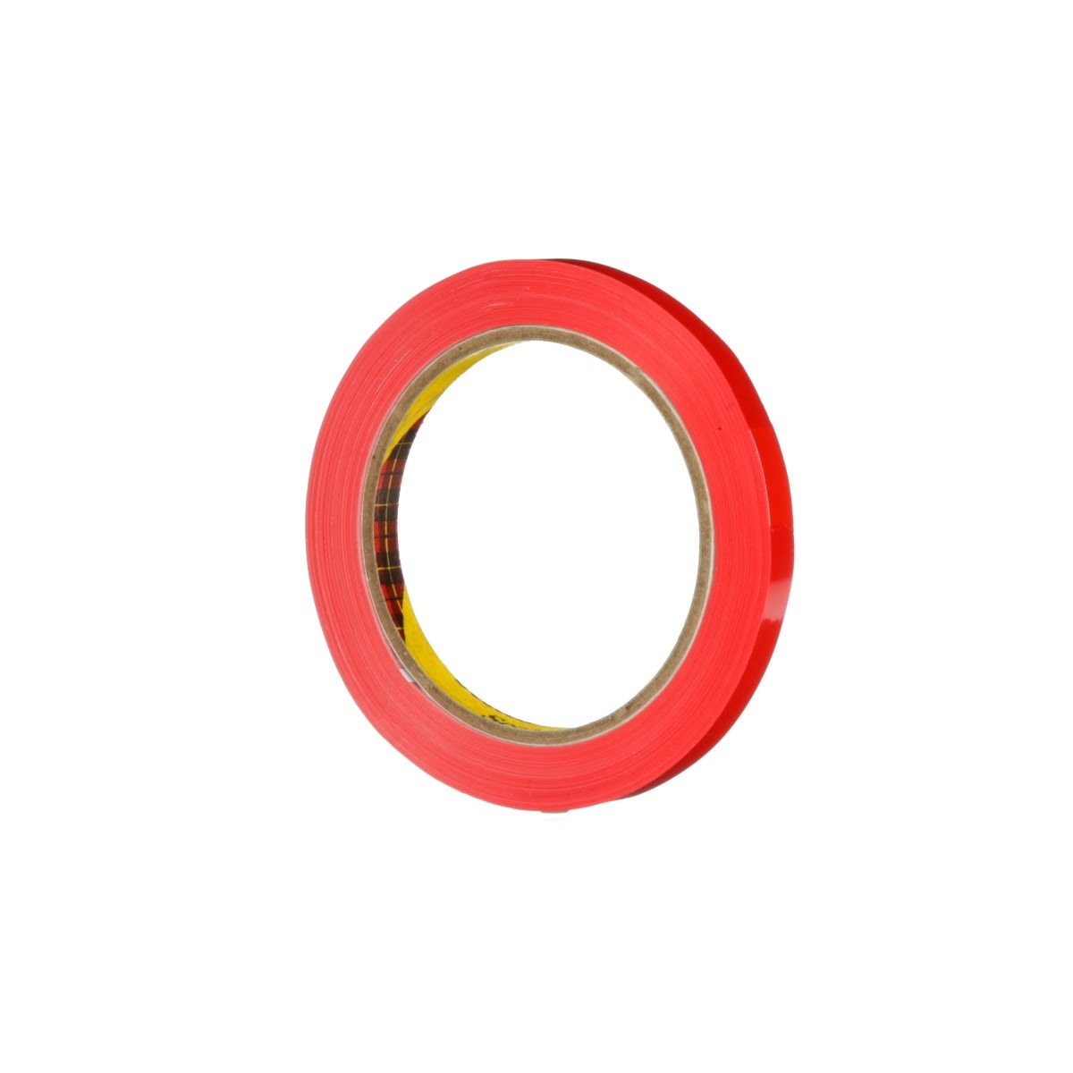 3M 690 Scotch Color Coding Tape, Red, 9 mm x 66 m (7100083892) (192 Pack) - 3